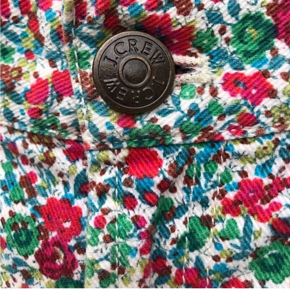 J.Crew Liberty Art Fabrics Emma & Georgina Floral Toothpick Skinny Ankle Jeans - Picture 4 of 8